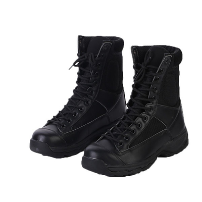 Progetti i forti stivali per il cliente tattici militari neri per gli uomini e le donne