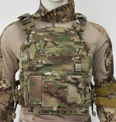 qualità  Military Equipment Manufacturer Tactical Vest Plate Carrier Bulletproof with Military Standards NIJ IIIA fabbrica