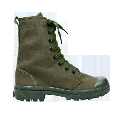qualità  Canvas Cotton Combat Tactical Boots Army Soldier Military Training Shoes fabbrica