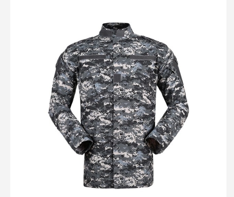 Vestito uniforme dell'esercito del cammuffamento 210gsm-230gsm dell'esercito BDU del ACU della saia