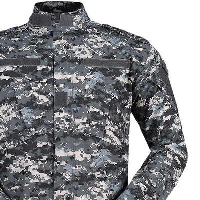 Vestito uniforme dell'esercito del cammuffamento 210gsm-230gsm dell'esercito BDU del ACU della saia