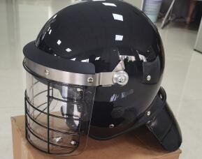 Attrezzatura di polizia 60cm visibilità bastone di controllo rivolta con 51mm ABS Buckle