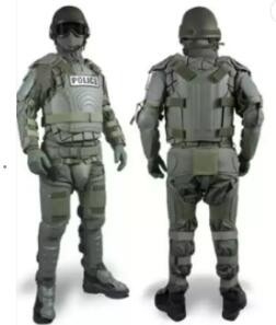 Abito anti-sommossa completo Abito anti-sommossa attrezzatura di polizia