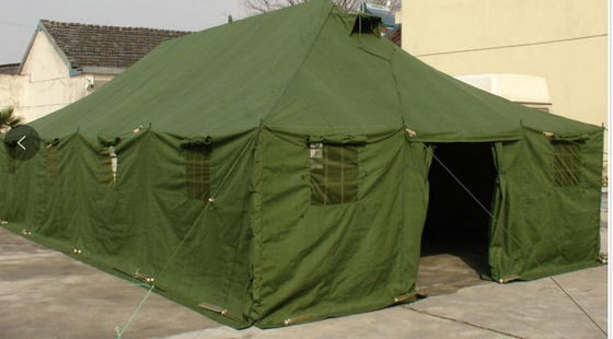 Grande tenda militare in tela 12*4,8m Tenda impermeabile Tenda di vetro