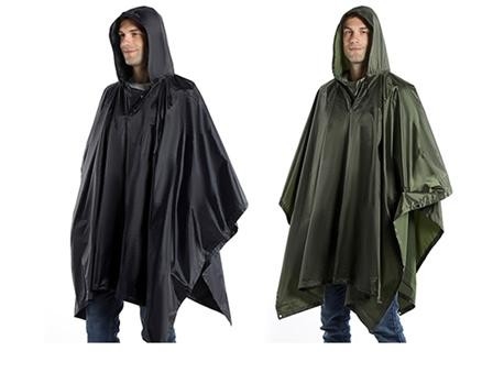 Military Rain Cape Tactical Outdoor Rain Cape Poncho poncho polifunzionale