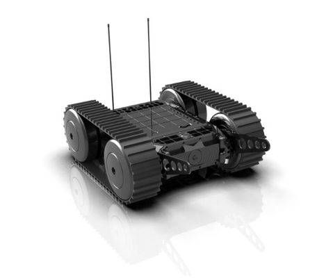 Durabilità Robot militare per lo smaltimento di esplosivi progettato per resistere a condizioni estreme