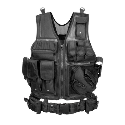 Vesti tactico Nylon Molle System 2.5kg cinturini a spalla rimovibili cinturini regolabili