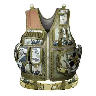 Vesti tactico Nylon Molle System 2.5kg cinturini a spalla rimovibili cinturini regolabili