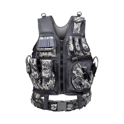 Vesti tactico Nylon Molle System 2.5kg cinturini a spalla rimovibili cinturini regolabili