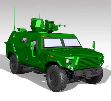 Motore di cilindrata di 800 cc 3 veicoli corazzati militari anfibi