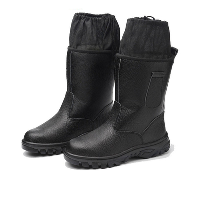 Anti-sfaccettatura Anti-colpito Caldo nero High-top Scarpe di protezione del lavoro Saldatura scarpe di lavoro chiuse
