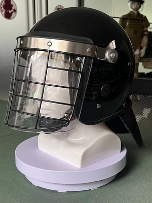 Casco per agenti anti-sommossa con visore