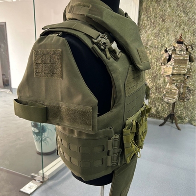 Veste tattica da combattimento con sistema Molle e cinture regolabili