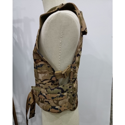 Veste tattica da combattimento con sistema Molle e cinture regolabili