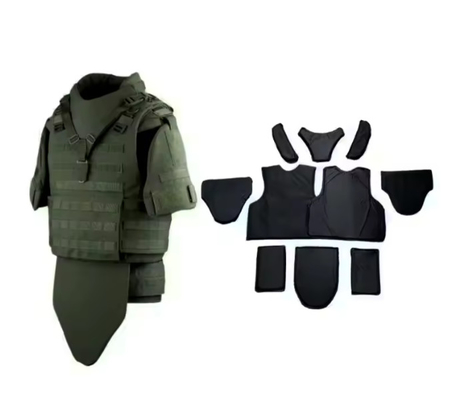 Sistema di sicurezza Molle di tela di Oxford Vestico da trasportatore Vestico tattico con placca corazzata UHMWPE morbida