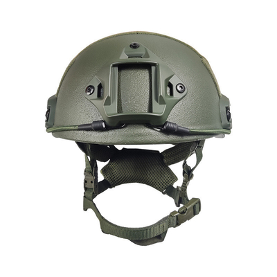0.13m2 Materiale per il casco di sicurezza per l'area di protezione con rotaie tattiche e caratteristiche aggiuntive
