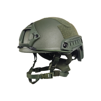 0.13m2 Materiale per il casco di sicurezza per l'area di protezione con rotaie tattiche e caratteristiche aggiuntive