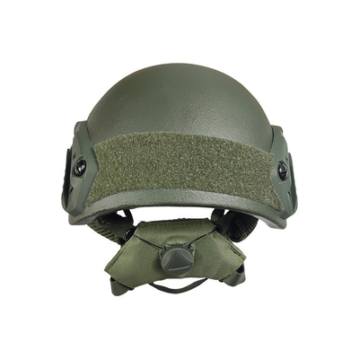 0.13m2 Materiale per il casco di sicurezza per l'area di protezione con rotaie tattiche e caratteristiche aggiuntive