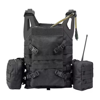 Veste tattica da combattimento con cinture a spalla rimovibili Veste tattica gialla con cinture regolabili