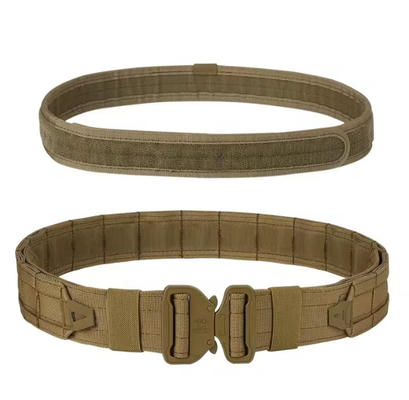 Equipo Tactico Borsa Molle regolabile 6 pezzi Set poliestere Camuffamento cintura tattica con borse magnetiche