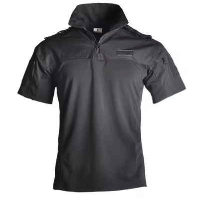 Uniforme tattiche con maniche corte abiti tattici camuffati con asciugatura veloce abbigliamento per sport estivi all'aperto