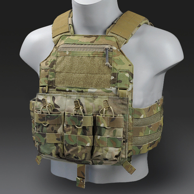 PTG Hot Sale Cordura Vestito da porta piastre in nylon Gilet Tactique De Combat Tactical Camo Vest con stile CP CPC