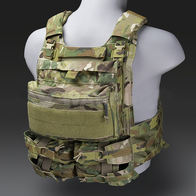 PTG Hot Sale Cordura Vestito da porta piastre in nylon Gilet Tactique De Combat Tactical Camo Vest con stile CP CPC