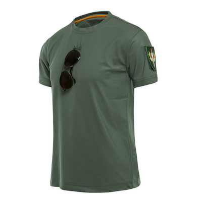 T-shirt tattico da asciugatura in estate vestiti traspiranti maniche corte tattiche