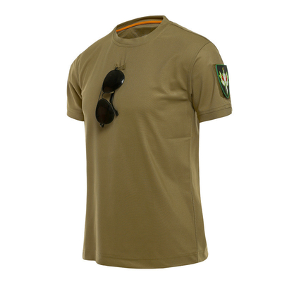 T-shirt tattico da asciugatura in estate vestiti traspiranti maniche corte tattiche