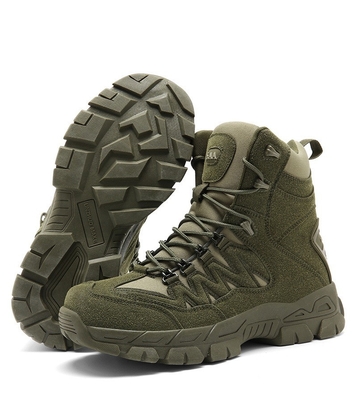 Scarpe da uomo tattiche Scarpe da escursione Scarpe da caviglia Scarpe da combattimento speciali del deserto Scarpe da combattimento outdoor Eva Diy Scarpe invernali