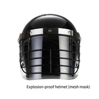 Protezione della testa attrezzatura anti-sommossa Guardia tattica di sicurezza ABS Casco casco anti-sommossa