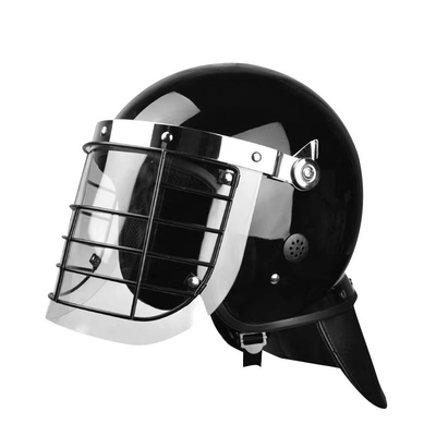 Protezione della testa attrezzatura anti-sommossa Guardia tattica di sicurezza ABS Casco casco anti-sommossa