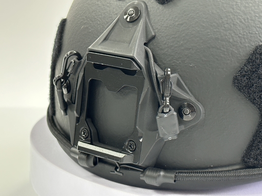 Casco balistico tattico NIJ IIIA UHWPE Nero colore per uomini addestramento militare tattico