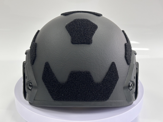 Casco balistico tattico NIJ IIIA UHWPE Nero colore per uomini addestramento militare tattico