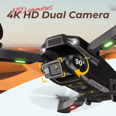 H16 Mini RC Drone HD Camera Wifi Fpv Quadcopter pieghevole senza spazzole Droni professionali giocattoli per bambini 14Y+
