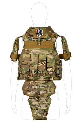La Cina ha realizzato un giubbotto antiproiettile di alta qualità per la polizia sul campo di battaglia.