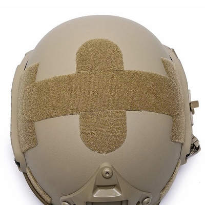 Casco balistico FAST NIJ IIIA Testa di protezione balistica Kevlar Tattico Grande Taglia Casco di alto taglio Khaki