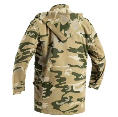 T65/C35 Tessili masselli maschili militari giacche e pantaloni tattici a manica lunga con cuoio diviso