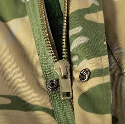 T65/C35 Tessili masselli maschili militari giacche e pantaloni tattici a manica lunga con cuoio diviso
