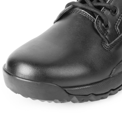 Calzature da combattimento in pelle resistente allo scivolamento con suola di gomma assorbente d'urto