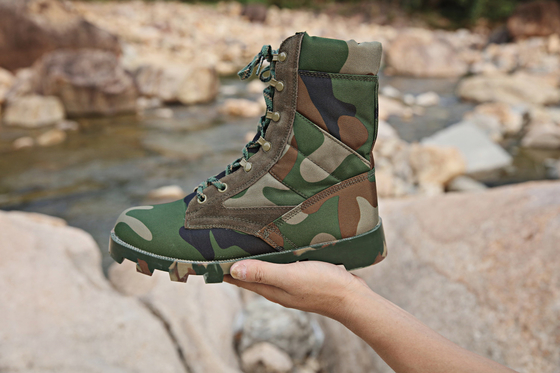 7-12 Scarpe tattiche da caviglia in cuoio resistenti agli urti e non compressive
