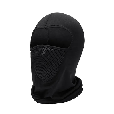 Maschera tattica Balaclava Maschera tattica Black Balaclava Custom per uomini sport da viaggio all'aperto