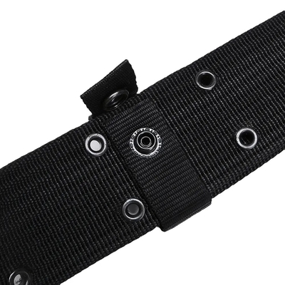 Nero Rapido rilascio Esterno impermeabile PP Custom Webbing cintura tattica per uomini allenamento tattico sport all'aria aperta e escursioni