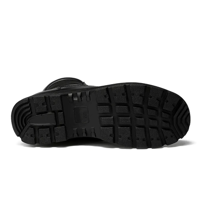 Scarpe da combattimento in pelle tattica per uomini