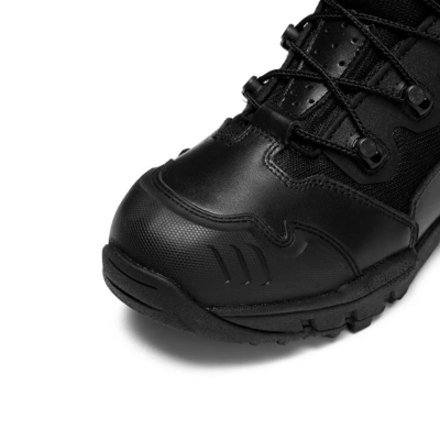 Stivali leggeri da combattimento nero EVA suede stivali superiori in pelle per uomini