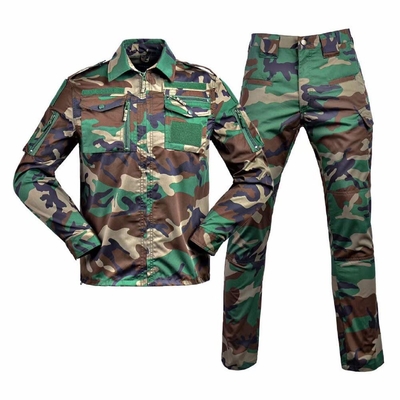 Customized Olive Green Black Woodland Camo 728 Abbigliamento tattico Abbigliamento di camuffamento uniforme