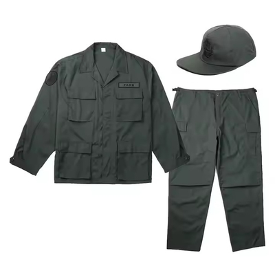 Logo personalizzato BDU Combat Suit Solid Deep Green Uniforme tattiche