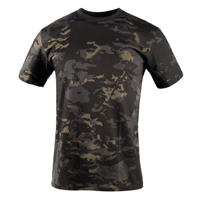 Cina Xinxin Fabbricante Camouflage Collo rotondo Puro cotone maniche corte T-shirt di addestramento tattico
