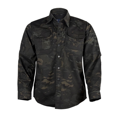 Camicia e pantaloni da combattimento tattico con gomiti e ginocchia Colori di camuffamento dell'attrezzatura tattica