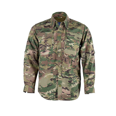 Camicia e pantaloni da combattimento tattico con gomiti e ginocchia Colori di camuffamento dell'attrezzatura tattica
